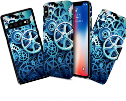 Gears Cell Phone Case Gears Cell Phone Case